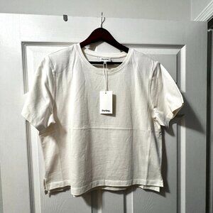 NWT Lively Shoulder Tee | Darling Society